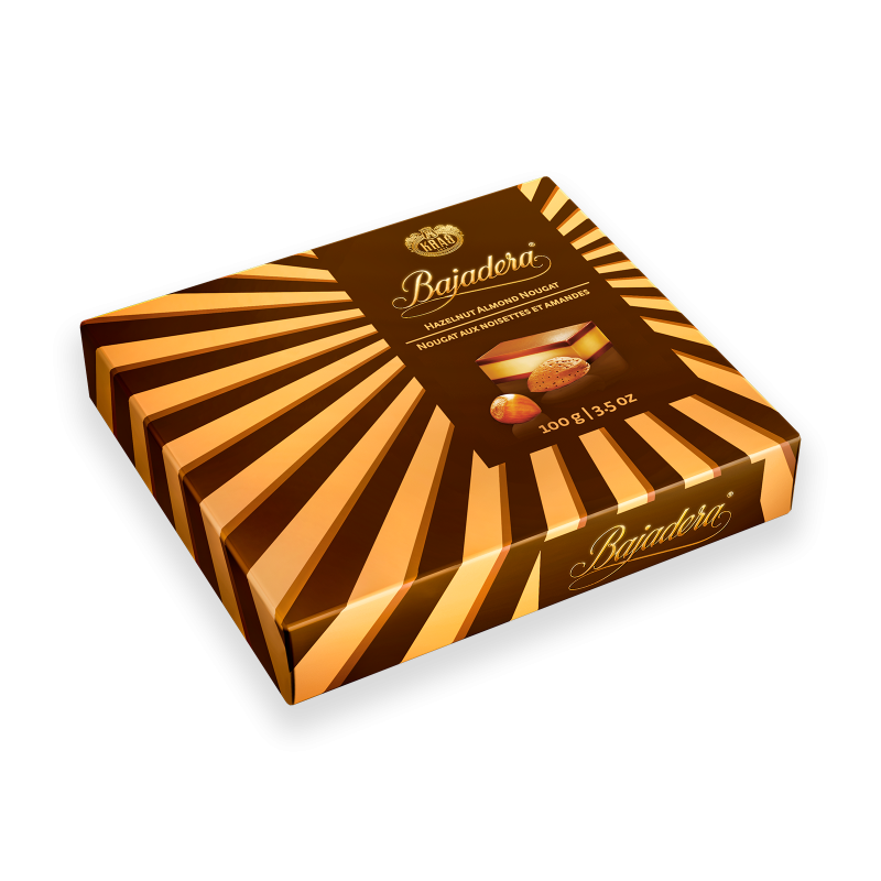 Bajadera Hazelnut Almond Nougat 100g