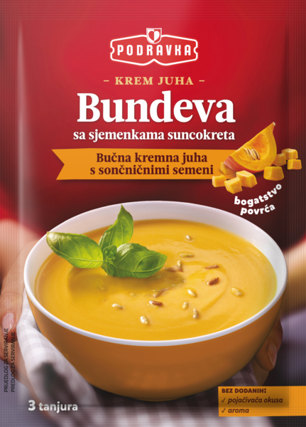 Podravka Cream Of Pumpkin Soup With Sunflower Seeds