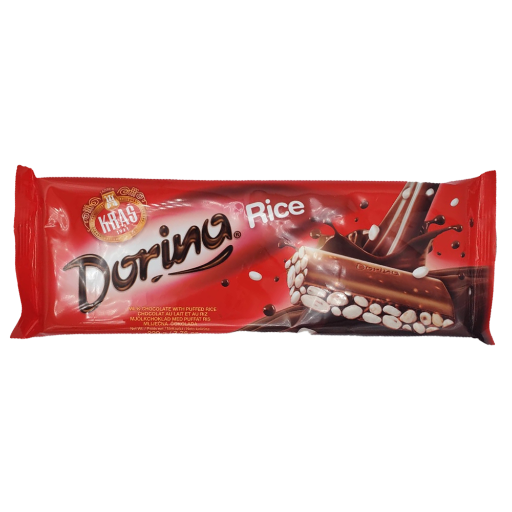 Kras Dorina Chocolate with Rice 220g