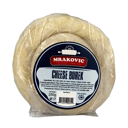 Cheese Burek Small Round Frozen 250g