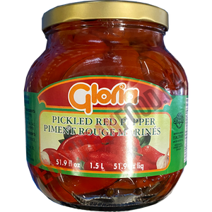 Gloria Pickled Red Peppers 1.5L
