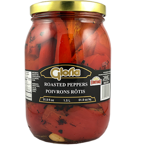 Gloria Roasted Red Peppers 1.5L