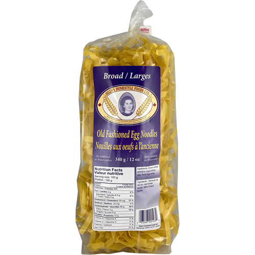 Helen's Old Fashioned Egg Noodles Broad Large 340g