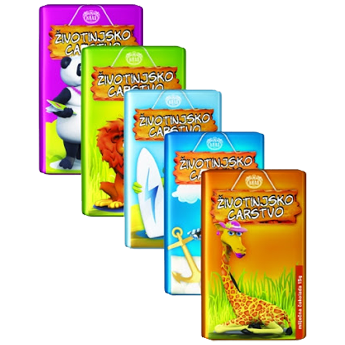 Kras Animal Kingdom Milk Chocolate 159p