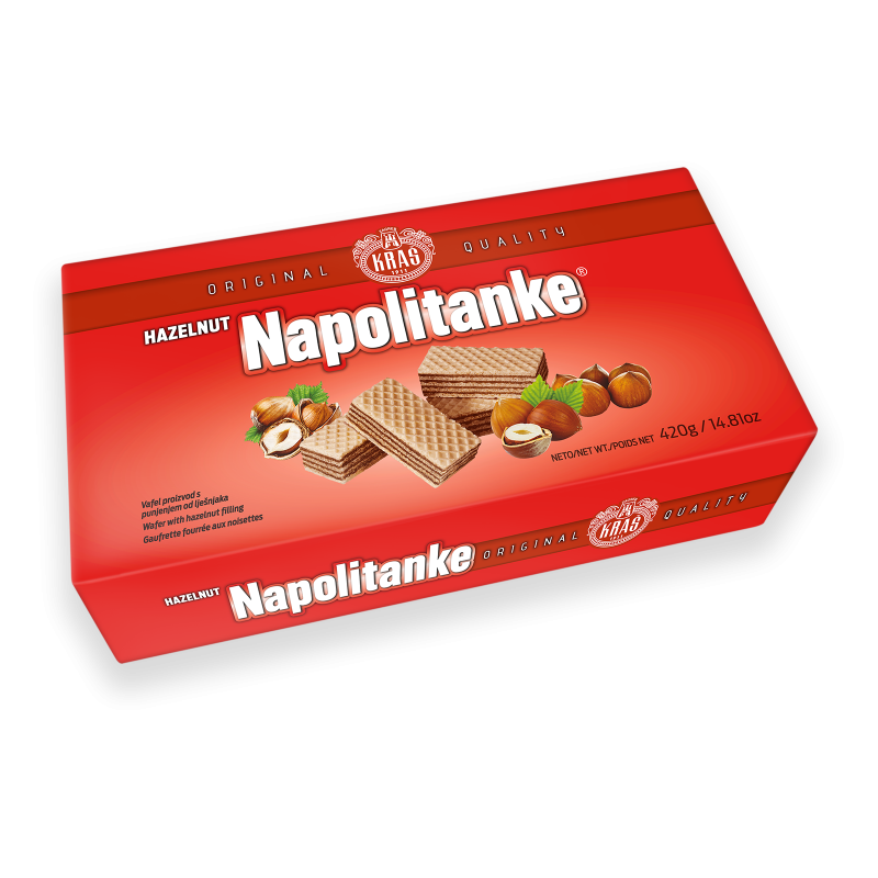 Napolitanke Hazelnut 500G