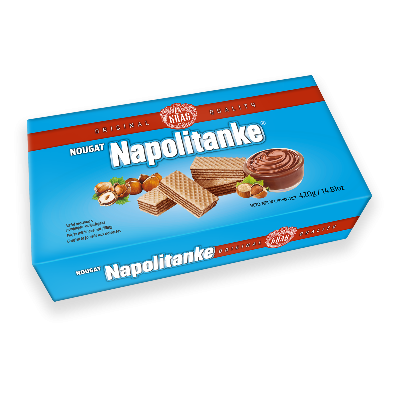 Napolitanke Nougat 500g