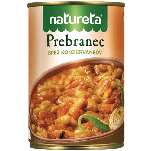 Natureta Prebranec 850g