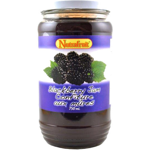 Nutrafruit Blackberry Jam 750ml