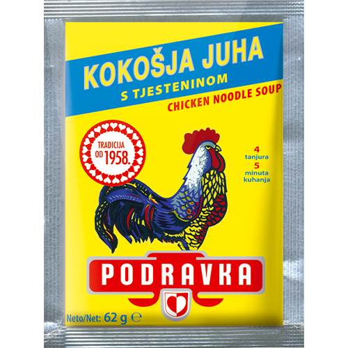 Podravka Chicken Soup With Noodles 62g