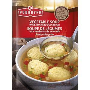 Vegetable Soup With Semolina Dumplings